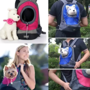 Mochila tipo canguro para mascotas