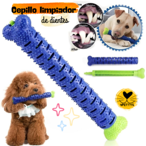 Cepillo limpiador de dientes para perros