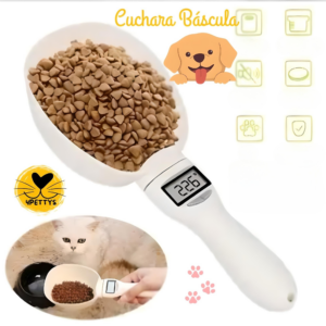 Cuchara Báscula mascota