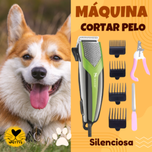Máquina Cortapelos Profesional Silenciosa para Mascotas Surker SK 719 Set de Máquina de Cortar Pelo, Cortauñas y Lima.