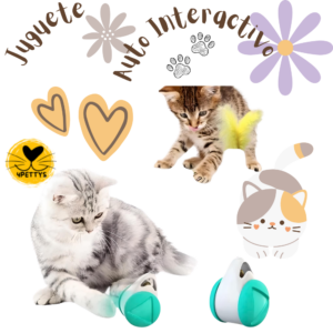 JUGUETE PARA GATO AUTO INTERACTIVO