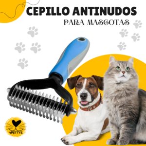 CEPILLO ANTINUDOS PARA MASCOTAS