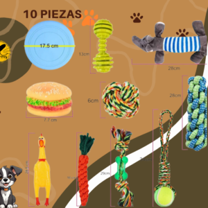 10 Juguetes para Mascotas - Diversión y Estimulación para Tu Amigo