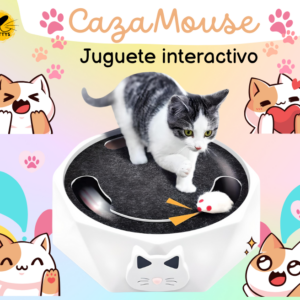 CazaMouse Juguete Electronico Interactivo para Gatos