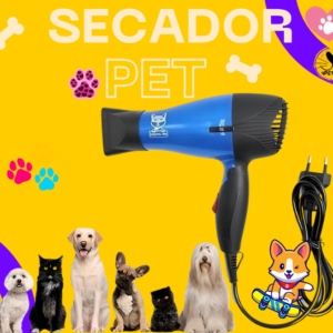 SECADOR PARA MASCOTAS COLOR AZUL/ROSA