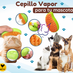 🐾 Cepillo de Vapor para Mascotas