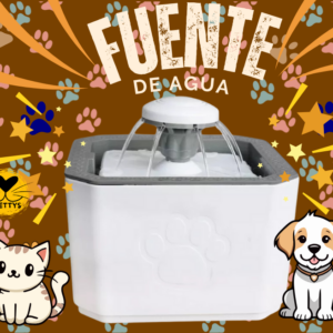 Fuente de Agua Eléctrica Cuadrada