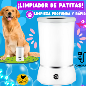 Limpiador Eléctrico de Patitas para Perros y Gatos