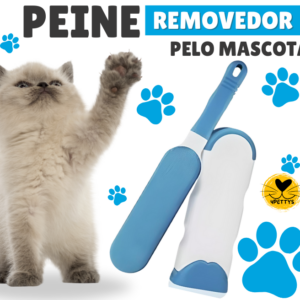 Peine Removedor de Pelos Mascota 2 en 1
