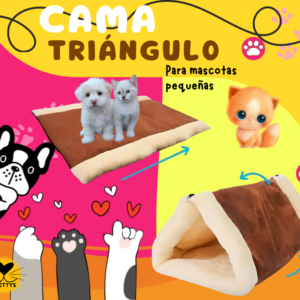 Cama Triángulo para Mascotas