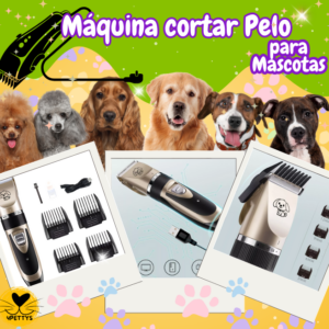 Máquina de Cortar Pelo para Mascotas USB