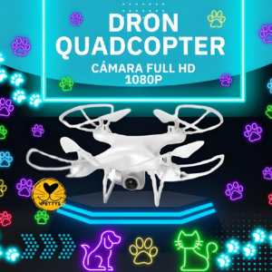 Dron Quadcopter Wifi Cámara 1080p Full HD