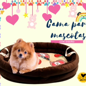 Cama Para Mascotas con Diseño
