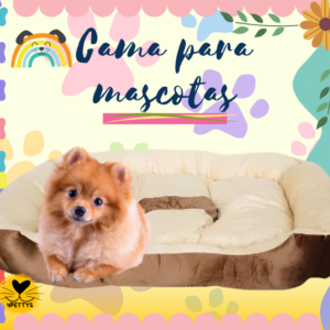 Cama comoda y acogedora para mascotas Tamaño generoso