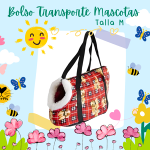 Bolso Transportador de Mascotas tipo cartera