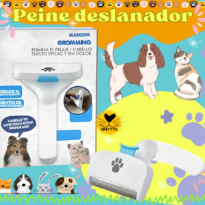 Peine Deslanador para perro y gato