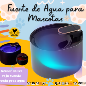 Dispensador Fuente de Agua Ultra Inteligente para Mascotas