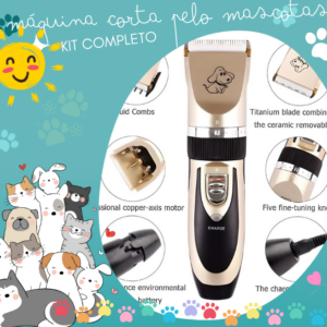 Kit Completo Corta Pelo Para Mascotas