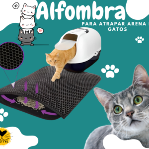 Alfombra Para Atrapar Arena De Gatos