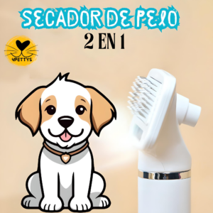 Secador de pelo de mascota 2 en 1