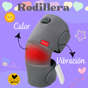 Rodillera Calefaccionable con Vibración de Masaje