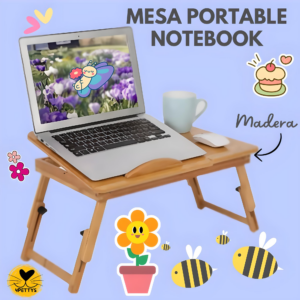 Mesa Portable Madera Notebook