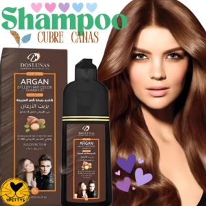 Shampoo Colorante con Aceite de Argán